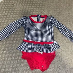Toddler Girls Rufflebutts One piece Swimsuit